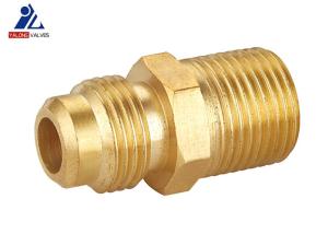 Quality DIN259 Male Nipple Brass Fittings ISO14001 Threaded Brass Pipe wholesale