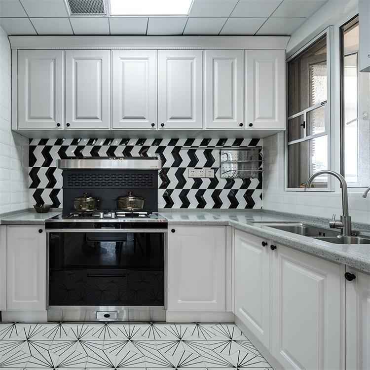 Granite Countertop Wood Kitchen Cabinets Plywood Cabinetry OEM ODM