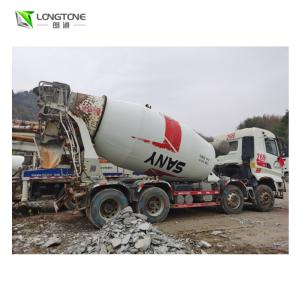 Quality Automatic Hydraulic Used White Mixer Truck Good Condition wholesale