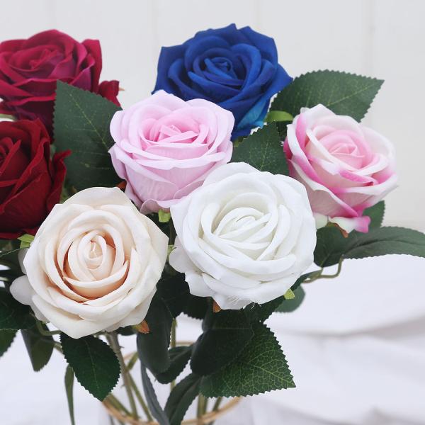 Preserved Eternal Decorative Flowers Beautiful Colorful Style for Events