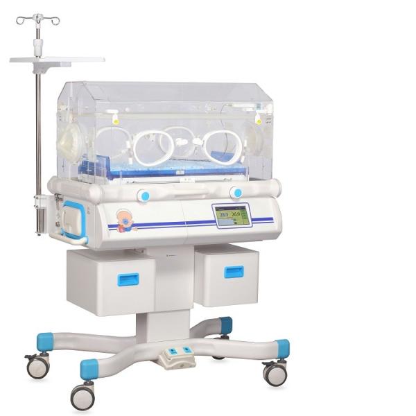 Neonate Baby Care Infant Incubator With LED Phototherapy Unit Infant Radiant