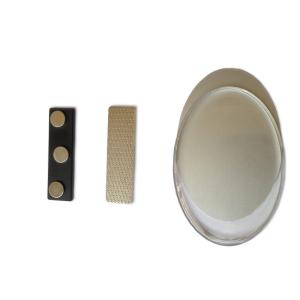 Quality Neodymium Magnetic Name Badge Custom Logo NiCuNi Coating wholesale