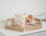 330CC Wide Mouth 15cm Personalised Ceramic Mugs