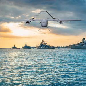 Quality Industrial Fixed Wing VTOL UAV Oil Gas Electric Drone Police Military Logistics Transportation Security HXCG468 wholesale
