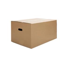 Quality moving brown carton box with handle wholesale
