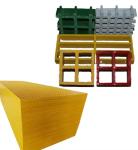Flame Retarddant Fiberglass Frp Walkway Grating pultrusion Aging Resistance