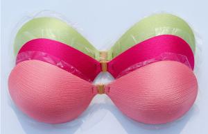 Quality F1019 Manufacturer wholesale strapless invisible push up stick on bra wholesale