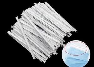 Quality Single Metal Disposable Masks 3mm Plastic Nose Wire wholesale
