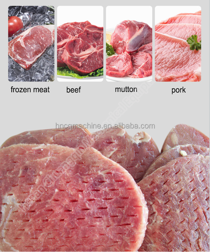 Electric Breast Restaurant For Bbq Shop Industrial Chicken Steak Pork Beef Meat Tenderizer Machine