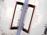 Sliding Glass Bath Shower Enclosure LBS2482-B TG RG 800×800×2050mm