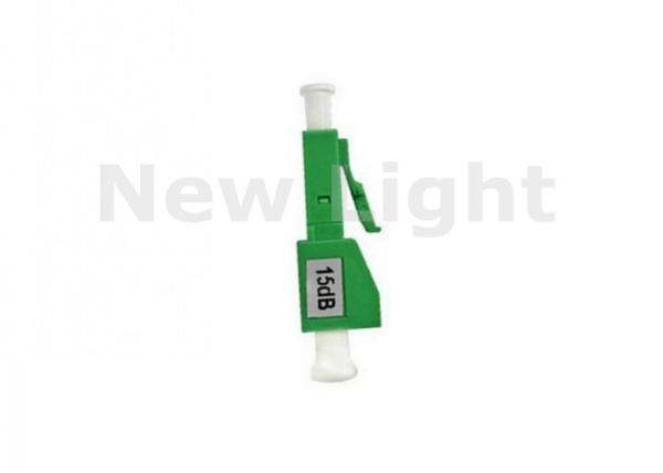 LC Fiber Optic Attenuator Female To Male 15 dB Attenuator For Telecommunication