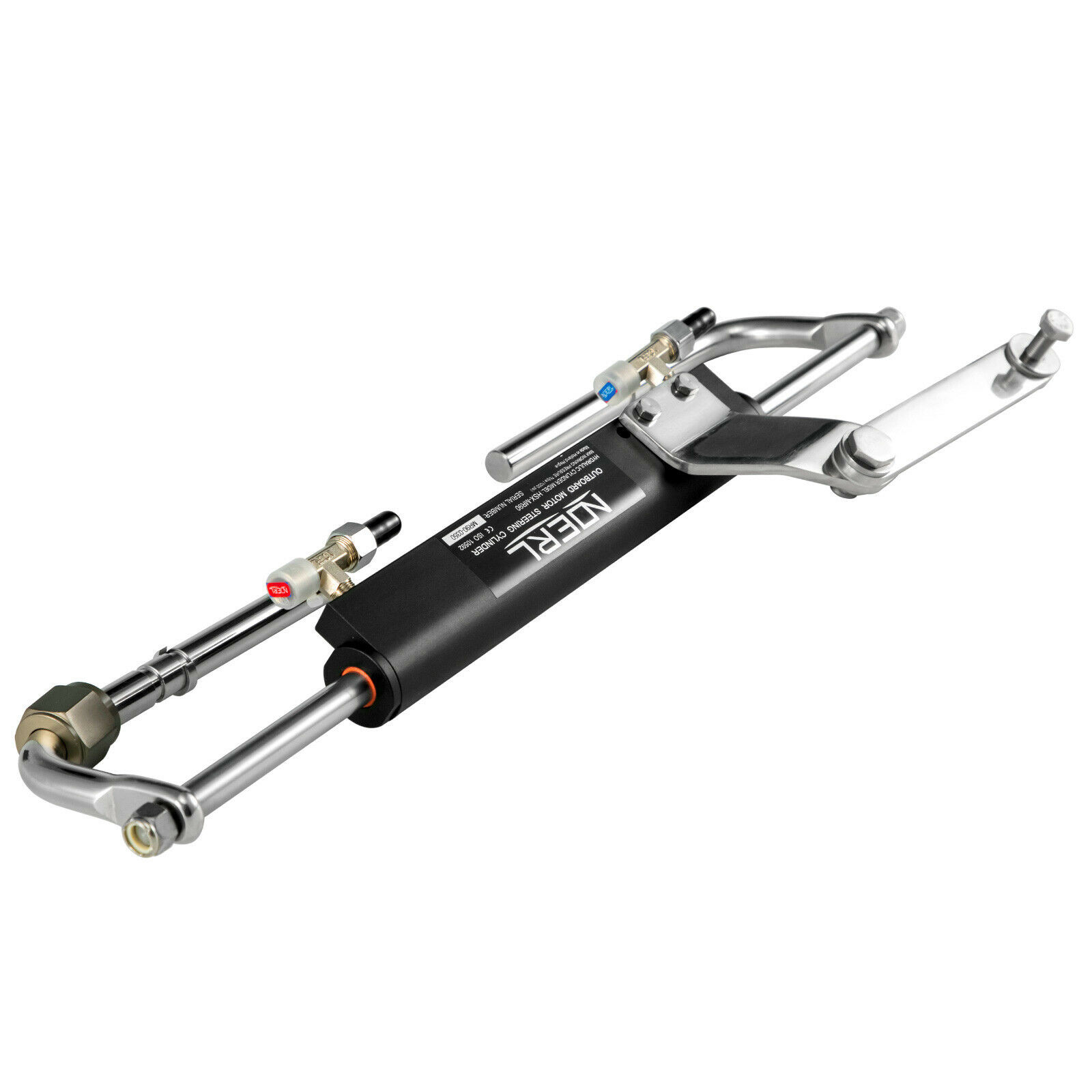 350hp Stainless Steel 8m Mechanical Boat Steering System Outboard Motor Hydraulic Steering Kit