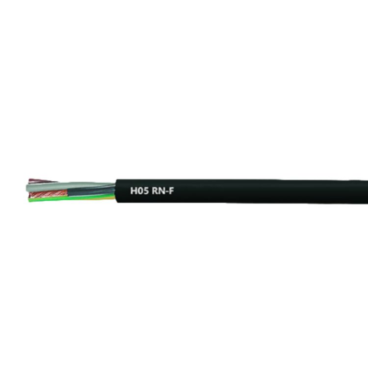 Rubber Insulation Control Cable 0.75mm2 1mm2 1.5mm2 2.5mm2 Copper Power Cable for Industrial and Commercial Applications