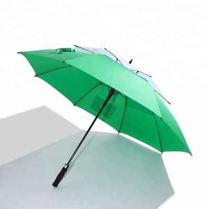 Quality Custom Full Body Printing Straight Mens Golf Umbrella With Shoulder Strap wholesale