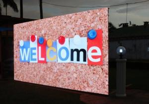 Quality P6 advertising video wall rental led screen waterproof outdoor cabinets wholesale