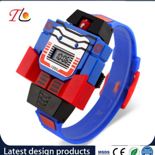 Popular customized promotion watch for children and adults cool cute Transformer