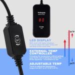 Submersible Aquarium 100W Adjustable Fish Tank Heater For Marine Saltwater