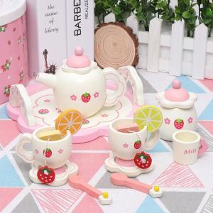 Quality Lemon Simulation Kitchen Wooden Set Creative White Afternoon Tea wholesale