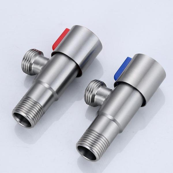 Long Lasting 304 Stainless Steel Bathroom Angle Valve Corrosion And Acid