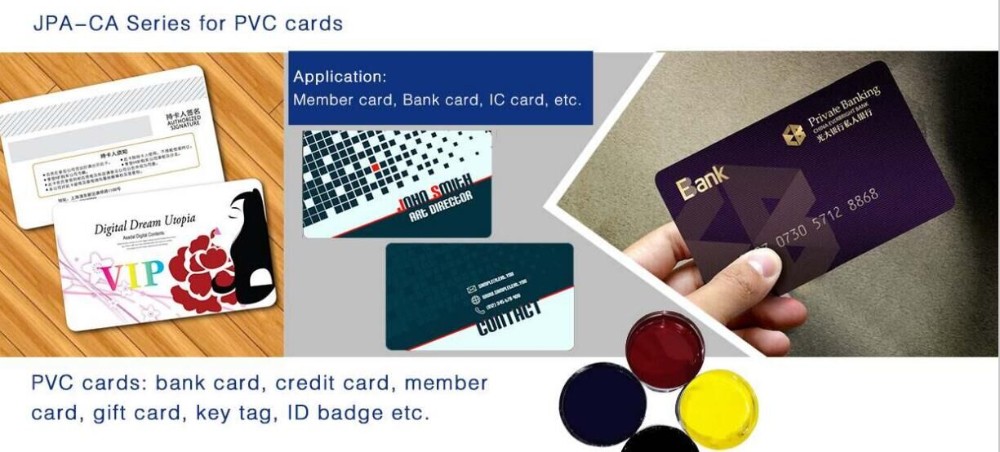 uv offset printing ink since 2001 for bank credit member gift cards