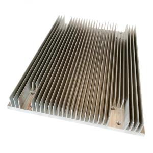 Quality 6063 T5 Aluminum Alloy Extrusion Heat Sink Profiles CNC Machining wholesale