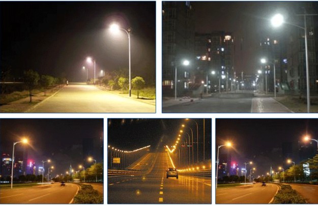30w 50w 60w All In One LED Street Lighting With Solar Panel Battery