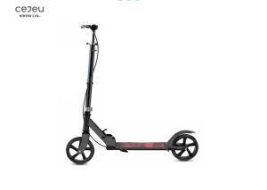 Quality PU Carbon Steel 13CM Pedal Kick Scooter With Handbrake Over 5 Years Old wholesale