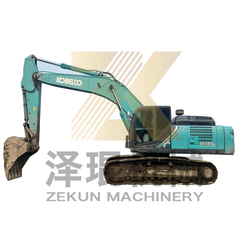 Good Condition Kobelco SK350LC 8 Excavator with 1.6 m3 Bucket Capacity and HINO Engine