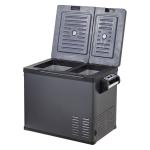 24L Portable Cooling Electric Car Cooler Box Refrigerator Fridge for 12V 220V AC