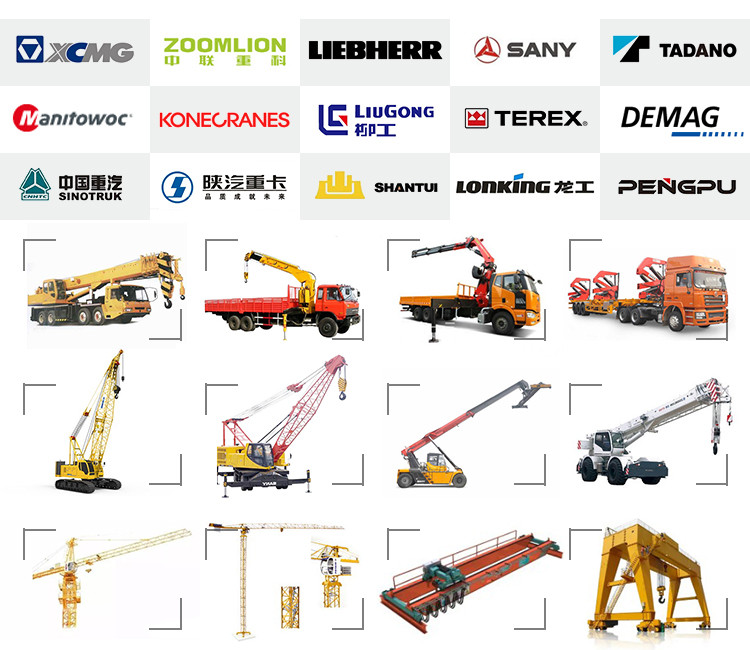 Used Zoomlion 80 Ton Crane Truck x3000 Max. Lifting Height 42.3M Working Hours 2001-4000