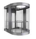 Square Round Glass Elevator Residential