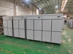 Commercial Upright Fridge for Kitchen Fan Cooling System Stainless Steel