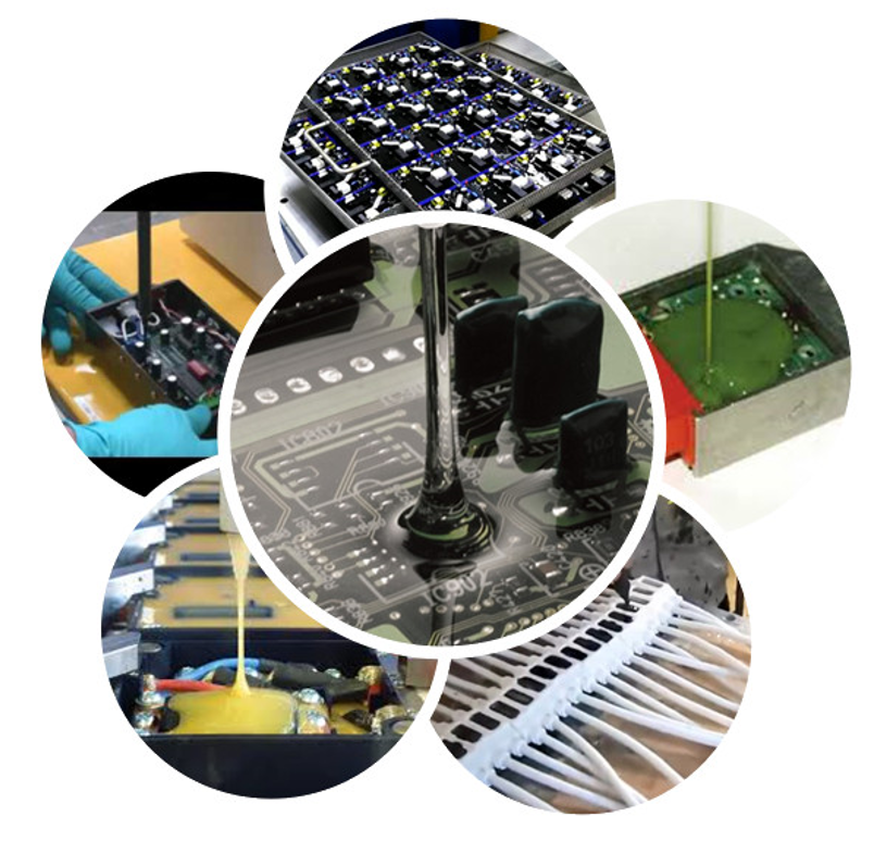 Function AB Epoxy Mixing and Stirring Machine 100/100 for Automatic Filling of Resin