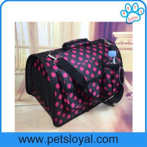 Quality Factory Pet Supply Product Oxford PU Large Travel Pet Dog Cat Carrier Bag wholesale