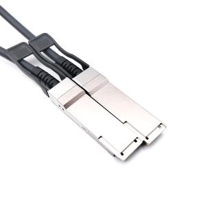 Quality QSFP+ Cable with PVC Jacket HP DAC for Data Transmission wholesale
