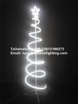 led spiral christmas tree