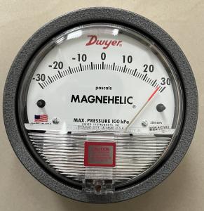 Quality Clean Room Differential Pressure Gauge Dwyer 2300 Series Magnehelic 60pa wholesale