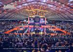 TUV SGS CFM 60m Aluminum Structure Tent , Sports Event Clear Span Frame Tent