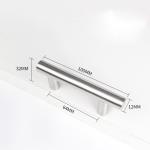 Aluminum Alloy Lever Handle for Stainless Steel Solid Exterior Interior Luxury