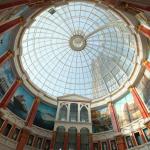 Stable Aesthetic Large Round Dome Skylight Bending Warehouse