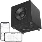500 Watts Powered Deep Bass Subwoofer Down Firing Sub With Home Theater Audio