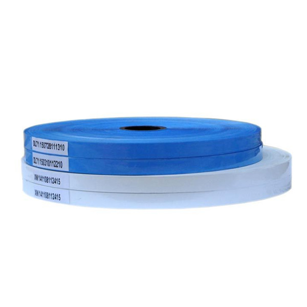 White /Black Color 8MM X 1000M hot coding Marking Foil for Pipe,Wire, Cable marking tape