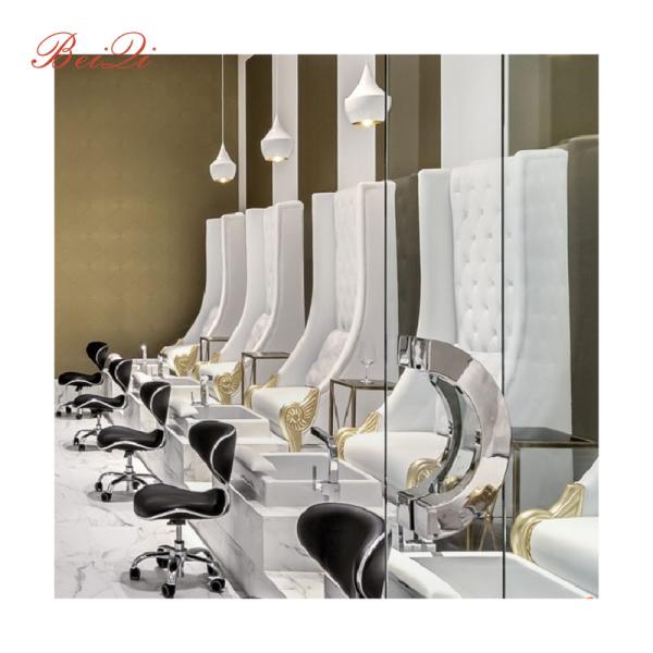 Luxury Spa Pedicure Chairs Used Nail Salon Equipment Egg Shaped Pedicure Chair