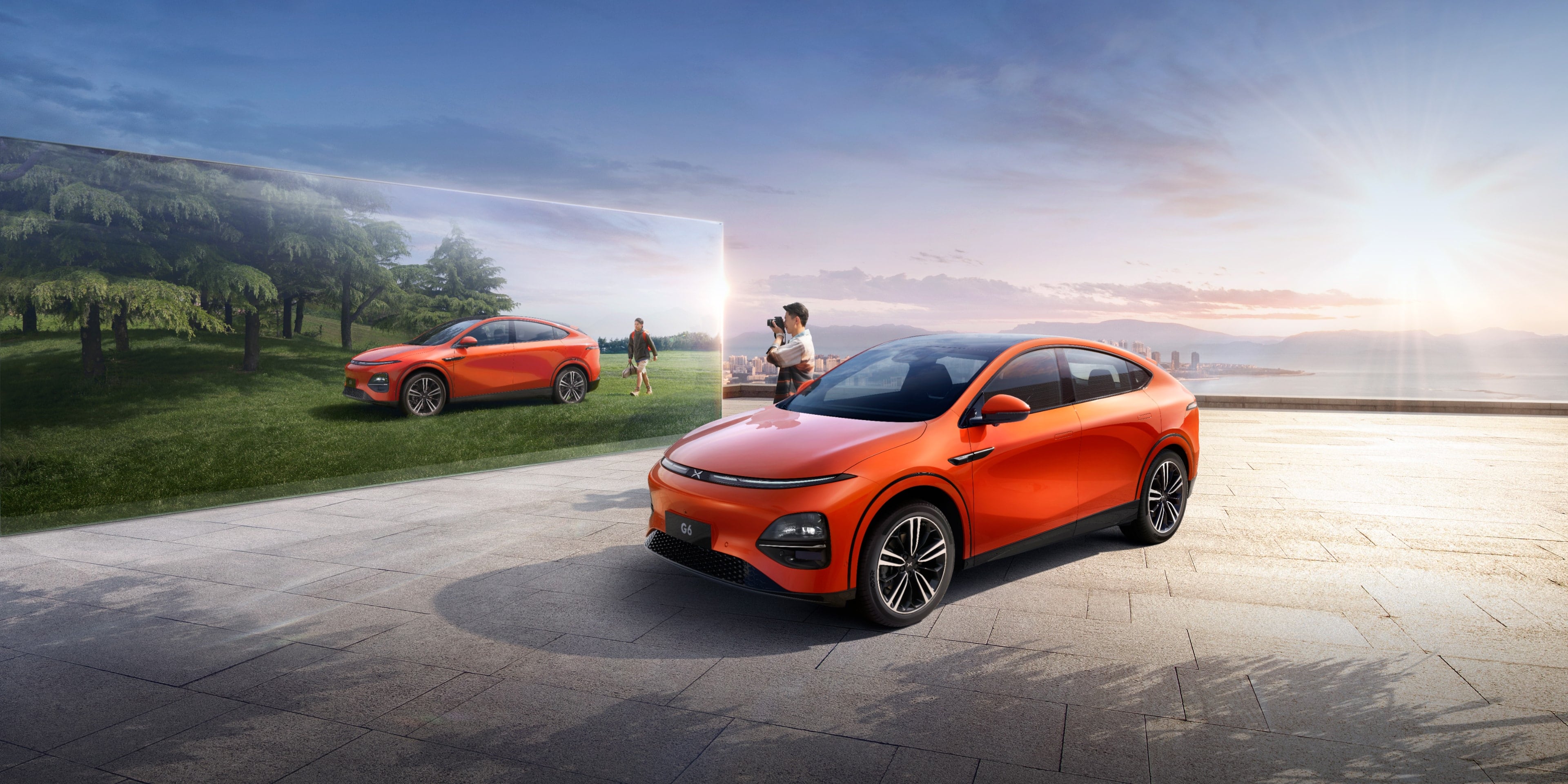 Xpeng G6 Max The Ultimate Choice for 4WD EV SUV Cars with 755KM Range and Quick Charge