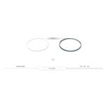 1 x2 Fiber Optic Splitter without connectors, Steel Tube package, 0.9mm cable