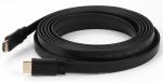 Flat 1.4V Gold Plated HDMI AV Lan Cable Patch Cords A Male To A Male 1080P 4K