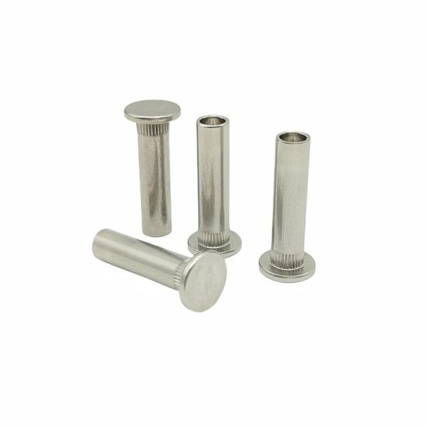 Salt Spray Resistant Stainless Steel Flat Head Semi Hollow Rivets Stainless