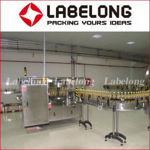 China Small Bottle Cooking Oil Filling Capping Machine , 3 In 1 Water Bottling Machine on sale
