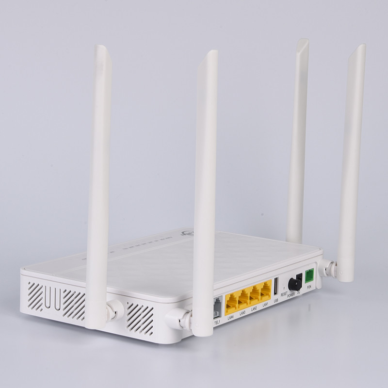 2GE Compatible ZTE Huawei Fiber Optic Equipment GPON Dual Band ONU