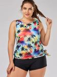 swimwear women bikini Large size swimsuit black dress Beach vacation sexy piece